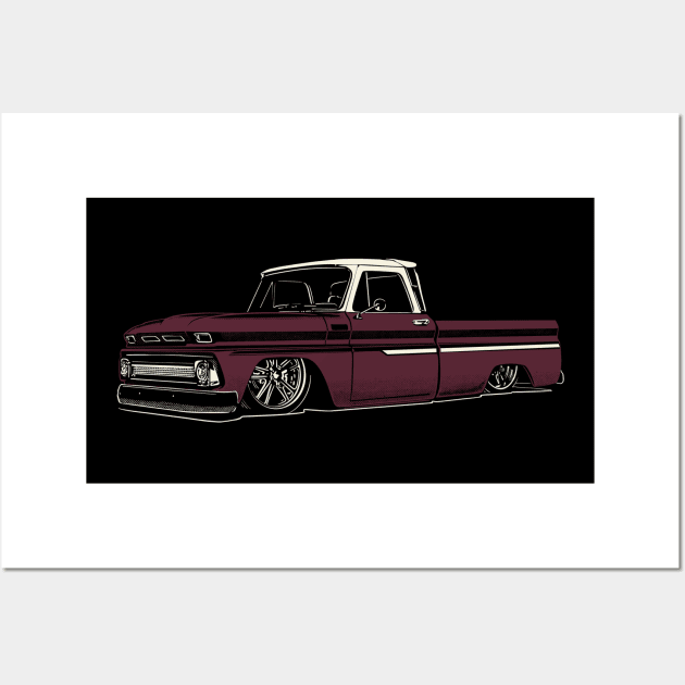 Chevy 65 Wall Art by Saturasi